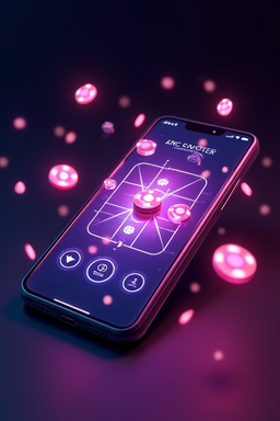 Smartfon z aplikacją Mr Punter